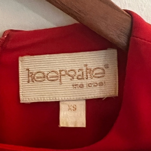 Keepsake red mini dress perfect condition - Picture 5 of 5